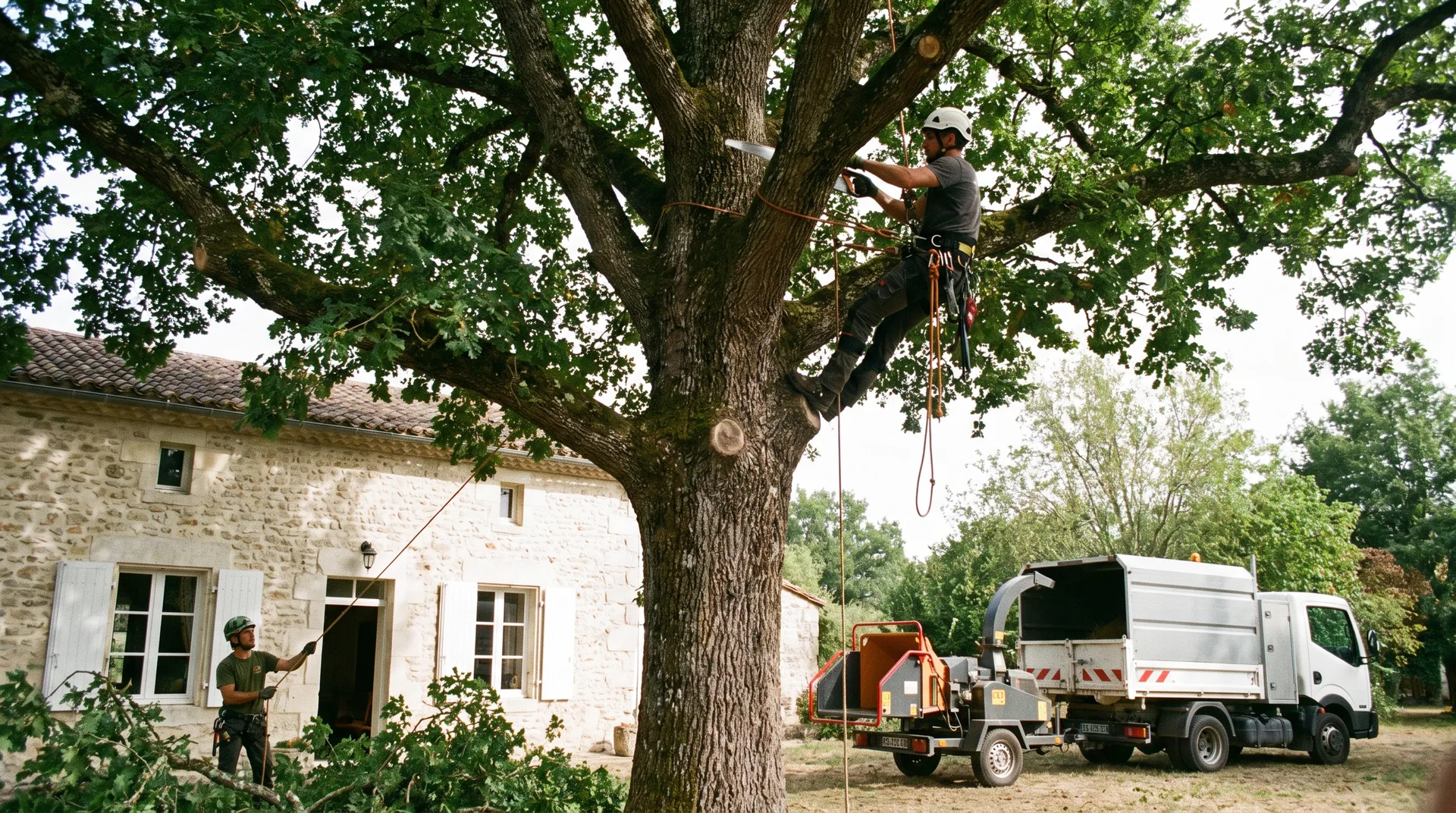 L'arbre dangereux, traité en sécurité